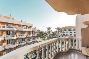 Balkón nebo terasa v ubytování Hotel Cleopatra Palace