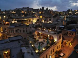 Nespecifikovaný výhled na destinaci Göreme nebo výhled na město při pohledu z bed and breakfast