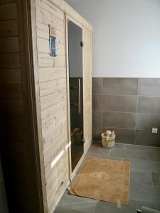 Ванная комната в Kleines Kurhaus Lubmin