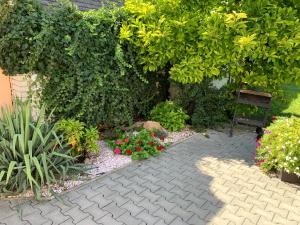 Vonkajšia záhrada v ubytovaní Alia house with garden in Piešťany
