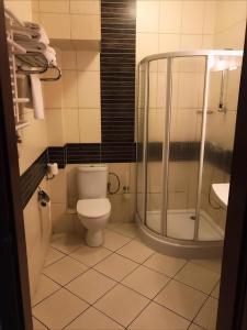 Koupelna v ubytování Hotel U Witaszka + 14 fotografií