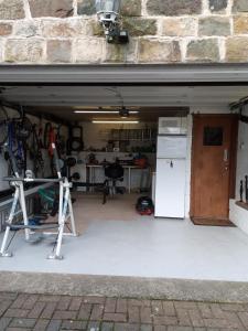 Fitness centrum a/nebo fitness zařízení v ubytování Rose Cottage studio