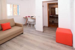 Zona de estar de Cala Llenya Resort Ibiza