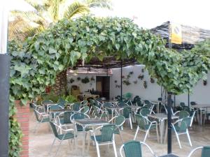 Restaurace v ubytování Hostal las Tres Jotas