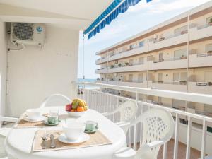 Balkon lub taras w obiekcie Apartamentos Irta Playa