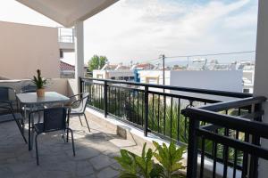 Balkón nebo terasa v ubytování Anastasia Apartment