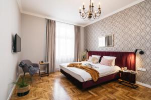 Posteľ alebo postele v izbe v ubytovaní Papillon Apartment - LoftAffair