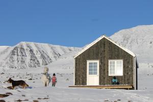 Sólheimagerði Guesthouse v zimě