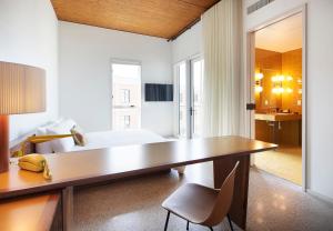 TV a/nebo společenská místnost v ubytování Hotel Magdalena