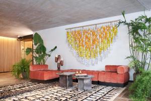Posezení v ubytování Hotel Magdalena