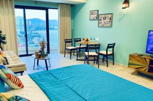 Khu vực ghế ngồi tại Master's Gold Coast Apartments