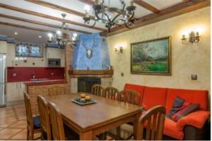 Kuchyň nebo kuchyňský kout v ubytování Alojamientos Marte habitacion con baño