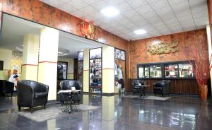 Park Hotel的休息区