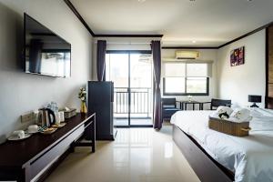 Postel nebo postele na pokoji v ubytování Lux Boutique Hotel