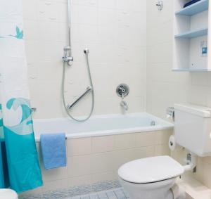 Koupelna v ubytování Aparthotel Kachelot