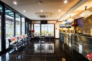 Kuchyň nebo kuchyňský kout v ubytování Lux Boutique Hotel