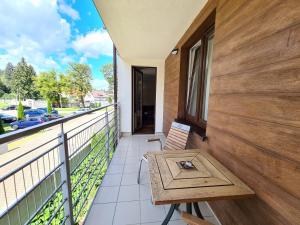 Balkon lub taras w obiekcie Lux Apartment Art