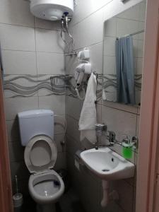 Vannituba majutusasutuses Mitić Apartmani 1