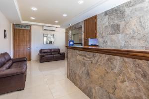 O zonă de relaxare la Port View Guesthouse