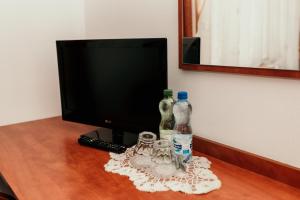 Μια τηλεόραση ή/και κέντρο ψυχαγωγίας στο Motel Łasuch