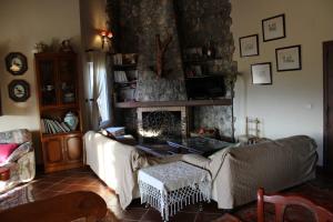 A seating area at Casa Rural Rincon de la Vega