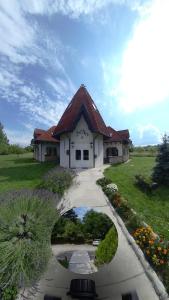 The building in which a panziókat is located