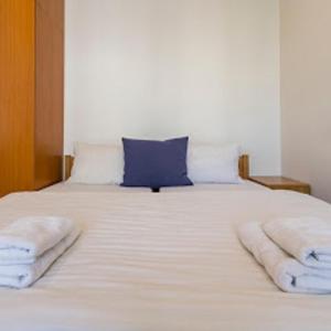 
Postel nebo postele na pokoji v ubytování Wellness Hotel Tatra
