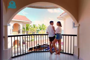 Balkón nebo terasa v ubytování SunBreeze Suites