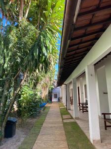 Um jardim em Pousada Pedra Furada