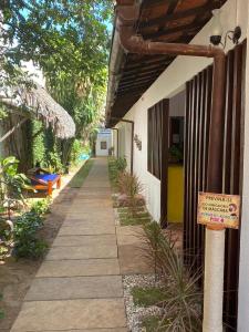 Um jardim em Pousada Pedra Furada