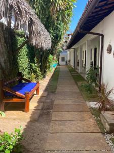 Um jardim em Pousada Pedra Furada
