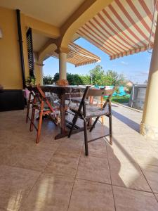 Балкон или терраса в Casa Vacanze Villa Mimosa- per le vacanze vicino a Tropea