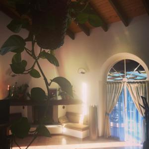 Posezení v ubytování Al Chiar di Luna B&B Valtellina