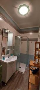 Koupelna v ubytování B&B Le Colombine