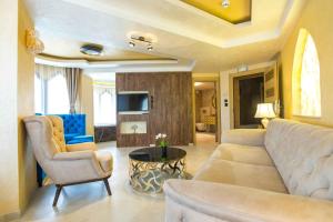 Posezení v ubytování Hotel Vrbak ND