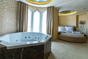 Voodi või voodid majutusasutuse Hotel Vrbak ND toas