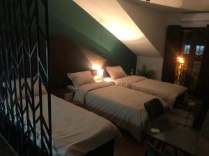 Ένα ή περισσότερα κρεβάτια σε δωμάτιο στο Apartmani Jović