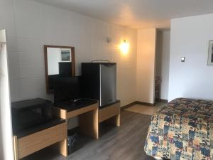 TV a/nebo společenská místnost v ubytování Raven Motor Inn