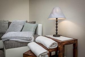 Posezení v ubytování Ferienwohnung Heide View