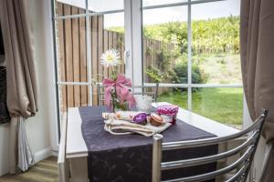 Zahrada ubytování Ferienwohnung Heide View