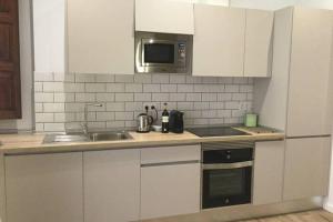 Nhà bếp/bếp nhỏ tại Fantástico Loft en centro ciudad planta baja