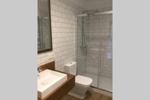 Phòng tắm tại Fantástico Loft en centro ciudad planta baja +9 ảnh