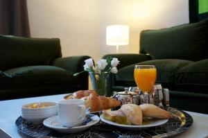 Možnosti snídaně pro hosty v ubytování Suite Prado