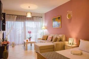 Zona d'estar a Meli fancy Apartment