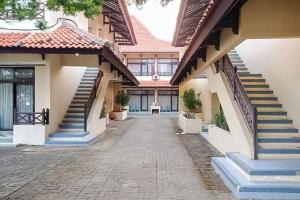 Bangunan di mana terletaknya hotel