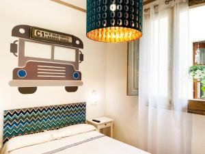 Posteľ alebo postele v izbe v ubytovaní Hostal Portugal