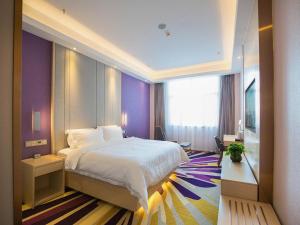 Postel nebo postele na pokoji v ubytování Lavande Hotel (Datong dongxin Plaza Branch) + 37 fotografií