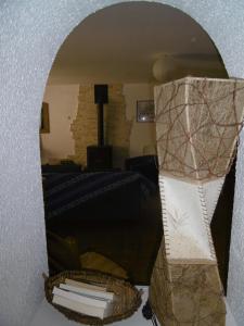 Posezení v ubytování GITE Le CERISIER VIA RHONA DOLCE VIA