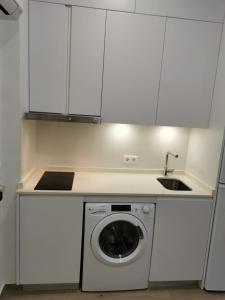 Kuchyňa alebo kuchynka v ubytovaní Apartamento Moderno y acogedor Antú, cerca de la playa