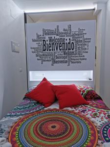 Posteľ alebo postele v izbe v ubytovaní Apartamento Moderno y acogedor Antú, cerca de la playa